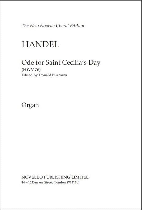 Ode For Saint Cecilia's Day